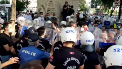 izinsiz gosteri -  HDP’nin izinsiz gösterisinde 5 gözaltı Videosu