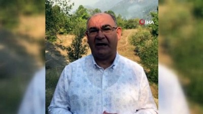 konacik -  Adana'daki orman yangını vadiye hapsedildi Videosu