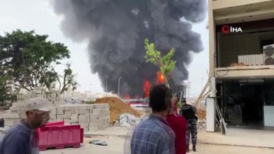  - Beyrut Limanı'nda korkutan yangın
