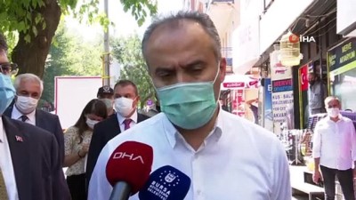 hijyen denetimi -  Bursa protokolünden maske, mesafe ve hijyen denetimi Videosu