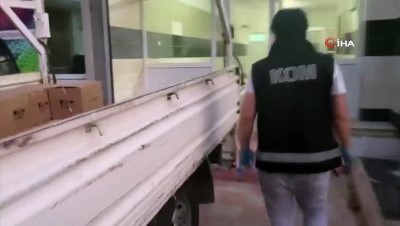  Adana'da bin 340 litre kaçak etil alkol ele geçirildi