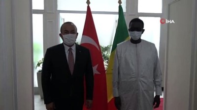  - Bakan Çavuşoğlu, Senegal Dışişleri Bakanı Amadou Ba ile görüştü