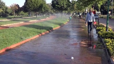  Gaziantep'te tepki çeken sulama