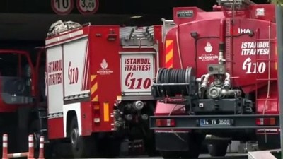  Şişli'de AVM'de yangın çıktı