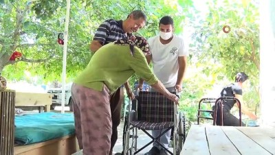 kabiliyet -  85 yaşındaki Nebiha teyze tekerlekli sandalyesine kavuştu Videosu