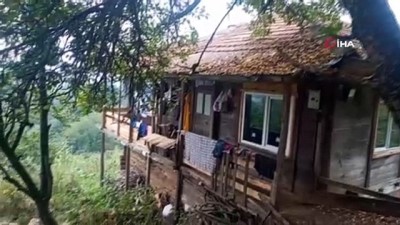 yardim cagrisi -  Ahşap evde yaşam mücadelesi veren babanın yardım çağrısı Videosu