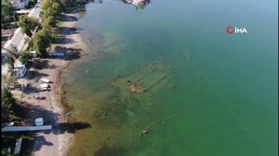 fi yapi -  İznik Gölü çekilince 1500 yıllık bazilika ortaya çıktı Videosu
