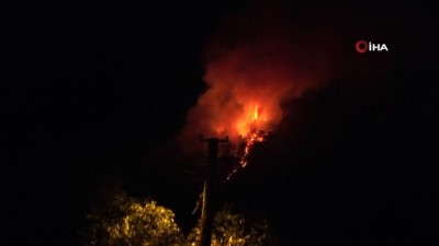 yildirim dusmesi -  Karabük'teki orman yangını kontrol altına alındı Videosu