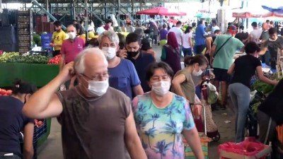 polis ekipleri -  Maskeyi başına bone yaptı, zabıta yarınca ' Senin için takayım' dedi Videosu