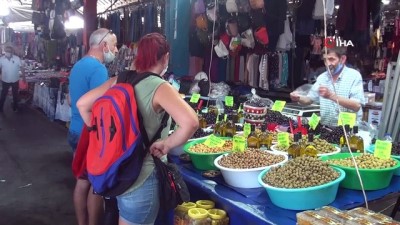 pazar esnafi -  Türk pazarına Bulgarlardan yoğun ilgi Videosu