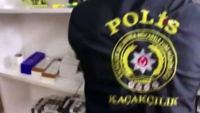 elektronik sigara -  İstanbul'da kaçak tütün operasyonu Videosu