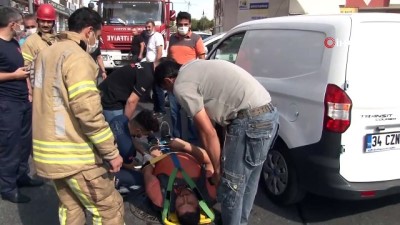  Pendik’te trafik kazası: 1 yaralı