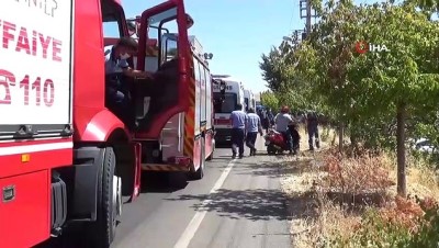 fistik tarlasi -  Tarlaya uçan araca fıstık ağacı ok gibi saplandı: 6 yaralı Videosu