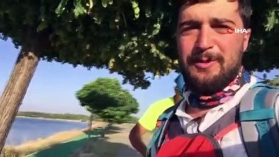 bisiklet -  Van Gölü'nün kirliliğine dikkat çekmek için 3 günde 365 kilometre pedal çevirdiler Videosu