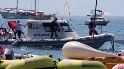  Yüzerken cesetle karşılaştı