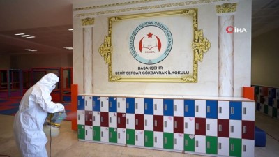  Başakşehir’de okullar eğitime hazırlanıyor