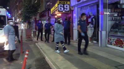 polis ekipleri -  Covid tanısı konan hasta, açtığı iş yerinde yakalandı, yurda götürüldü Videosu