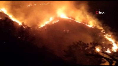 yuksek gerilim hatti -  Elazığ'daki orman yangını 30 saatte kontrol altına alındı Videosu