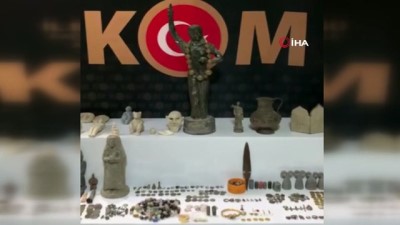 hanli -  Evlerini müzeye çevirmişler... Hatay'da tarihi eser kaçakçılarına operasyon Videosu