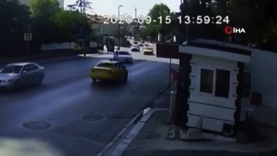 hatali donus -  İstanbul’da hatalı dönüş kazası kamerada: 3 yaralı Videosu