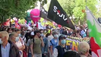 kadin haklari -  - Paris'te hükümetin emekli maaşlarından kesinti yapma planına karşı protesto
- Protestoculardan Macron'a: 'Görevin bitiyor, bir daha seçilemeyeceksin' Videosu