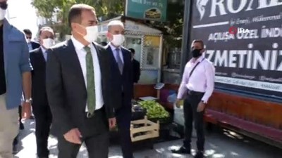  Vali Akbıyık’tan korona virüs denetimi