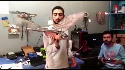 basari odulu -  Yaptıkları 'Robot Kuş' ile dereceye giren Ağrılı amca ve yeğenin hedefi büyük Videosu