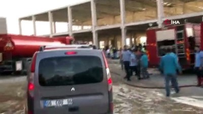 oglan -  Ankara'da lüks mobilya fabrikası alev alev yandı Videosu