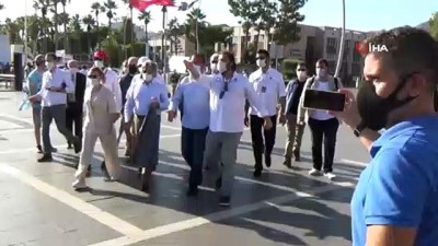 milletvekili -  Bakan Kasapoğlu teknede kahve içti, yenilenen Marmaris Şehir Stadyumu'nu gezdi Videosu