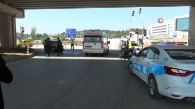  Hastane kavşağında kaza: 2 yaralı