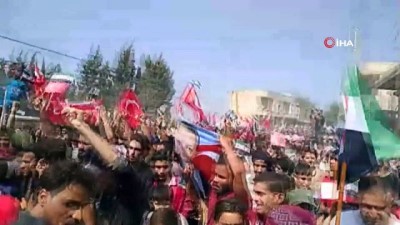 rejim karsiti -  - İdlib’te sivillerden rejim karşıtı protesto Videosu