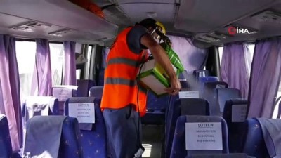 kooperatif -  Isparta’da yeni eğitim öğretim yılı öncesi okul servisleri dezenfekte edildi Videosu