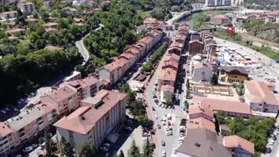  Karantinaya alınan iki mahalle için karantinanın kaldırılması kararı belediye hoparlöründen duyuruldu