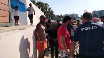 polis ekipleri -  Kuşadası’nda dünyaca ünlü plajda skandal olay Videosu