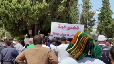  - Normalleşme anlaşması Mescid-i Aksa'da protesto edildi