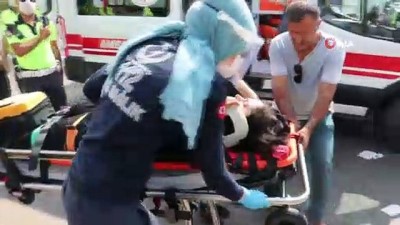 polis ekipleri -  TEM Otoyolu’nda can pazarı: 2’si çocuk 6 yaralı Videosu