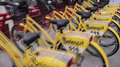 trafik sorunu -  Akhisar’da ilk kez ücretsiz kiralık bisiklet dönemi Videosu
