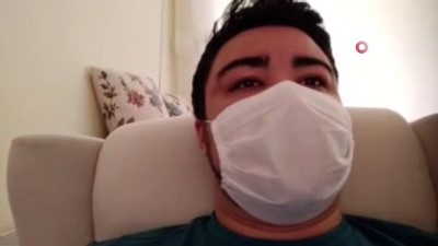 kucuk kiz -  Görüntüler yürek burktu... Korona testi pozitif çıkan baba ile küçük kızının duygusal anları Videosu