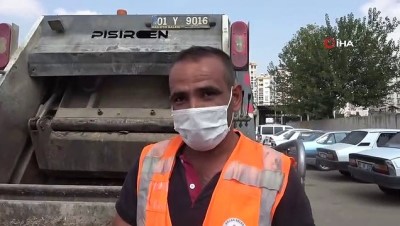 temizlik iscisi -  Kozanlı temizlik işçilerinin neşesi Videosu