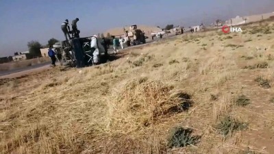  - Suriye'de ABD askeri aracı ile otomobil çarpıştı