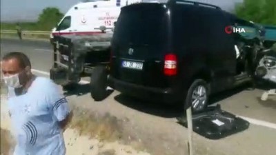  Alaşehir'de trafik kazası: 2 yaralı