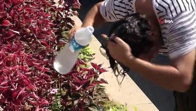  Antalya'da termometreler yükselişe geçti, esnaf 'karpuz gibi çatlayacağız' diyerek isyan etti