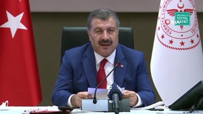  Bakan Koca: 'Birinci dalganın ikinci pikini yaşıyoruz'