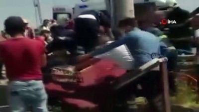  Hurdaya dönen otomobilin sürücüsü hayatını kaybetti