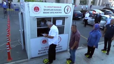  İstanbul Adalet Sarayı’nda korona virüs temizliği