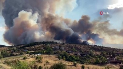 karaagac -  Kastamonu’da 500 hektarlık ormanlık alanda yangın çıktı Videosu