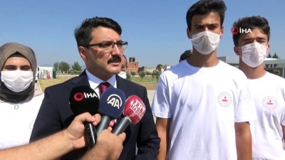  Kaymakam Ünsal, Göktürk Kartalları İHA projesini tanıttı