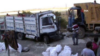 kirim -  Konya’da kamyon ile kamyonet çarpıştı: 1 ölü, 1 yaralı Videosu