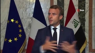  - Macron'dan DEAŞ ile mücadelede Irak'a destek