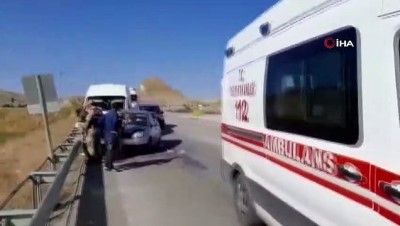  Aşkale'de trafik kazası: 3 yaralı